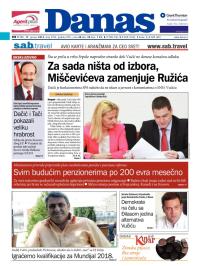 Danas - broj 5954, 17. jan 2014.