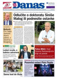 Danas - broj 7171, 18. maj 2017.