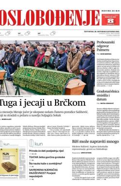 Oslobođenje - broj 26825, 28. okt 2021.