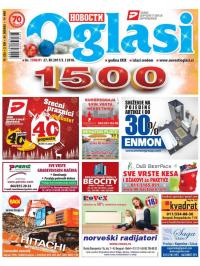 Novosti oglasi - broj 1500/01, 27. dec 2017.