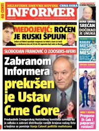 Informer CG - broj 663, 9. jul 2014.