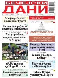 Bečejski Dani - broj 766, 17. maj 2025.