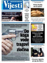 Vijesti - broj 10019, 25. mar 2026.