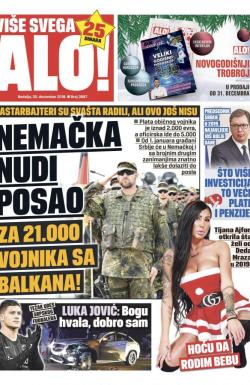 Alo - broj 3897, 30. dec 2018.