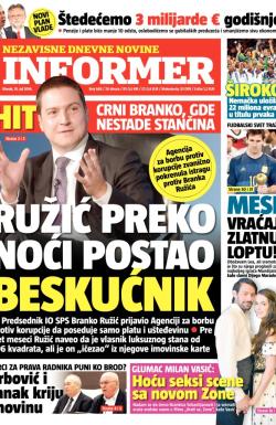 Informer - broj 668, 15. jul 2014.
