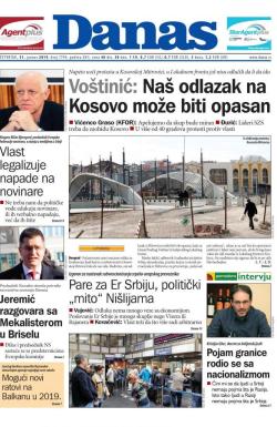 Danas - broj 7794, 31. jan 2019.