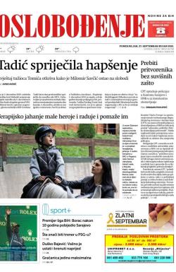 Oslobođenje - broj 26798, 27. sep 2021.