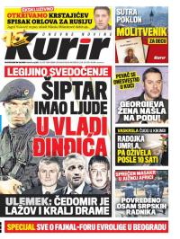 Kurir - broj 1535, 18. maj 2018.