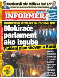 Informer CG - broj 1346, 29. sep 2016.