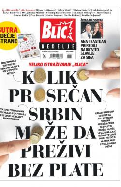 Blic - broj 8444, 30. avg 2020.