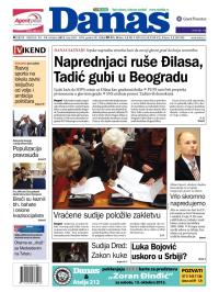 Danas - broj 5493-5494, 13. okt 2012.