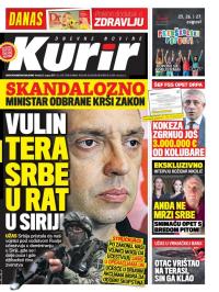 Kurir - broj 1278, 27. avg 2017.