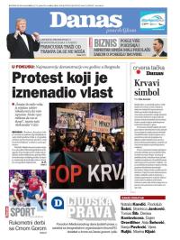 Danas - broj 7742, 10. dec 2018.