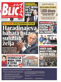 Blic - broj 7847, 18. dec 2018.