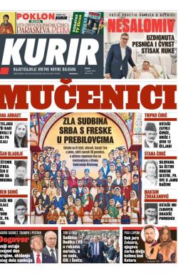 Kurir - broj 4110, 8. avg 2025.