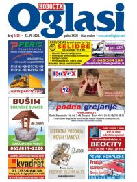 Novosti oglasi - broj 1630, 22. jul 2020.