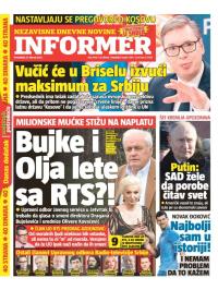 Informer - broj 3304, 27. feb 2023.
