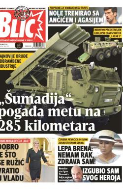 Blic - broj 7321, 3. jul 2017.