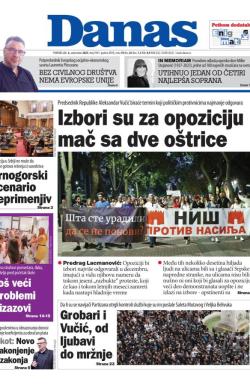 Danas - broj 9397, 4. sep 2023.