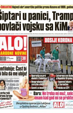 Alo - broj 4324, 11. mar 2020.