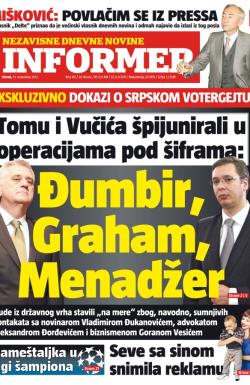 Informer - broj 161, 13. nov 2012.