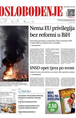 Oslobođenje - broj 28172, 24. mar 2026.