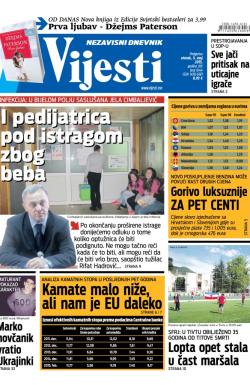 Vijesti - broj 6144, 5. maj 2015.