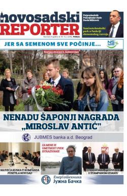 Novosadski reporter - broj 161, 15. mar 2018.