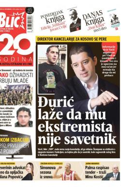 Blic - broj 7137, 24. dec 2016.