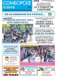 Somborske novine - broj 3389, 7. jun 2019.