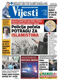 Vijesti - broj 6215, 16. jul 2015.