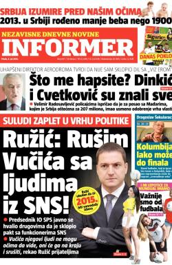 Informer - broj 659, 4. jul 2014.