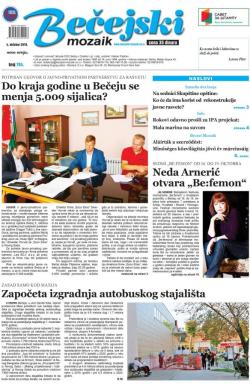 Bečejski mozaik - broj 784, 4. okt 2019.