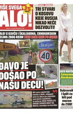 Alo - broj 3756, 11. avg 2018.