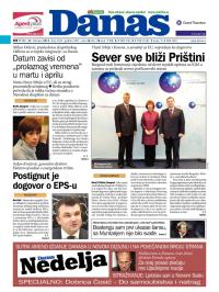 Danas - broj 5625, 22. feb 2013.