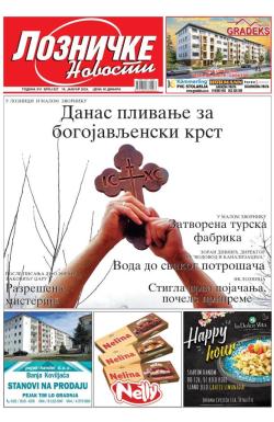 Lozničke novosti - broj 827, 19. jan 2024.