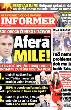 Informer - broj 460, 5. nov 2013.