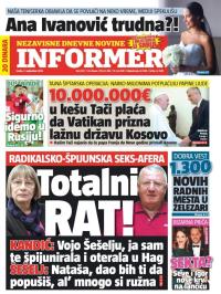 Informer - broj 1327, 7. sep 2016.