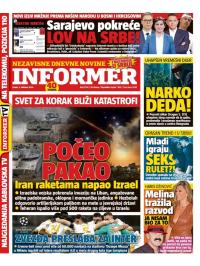 Informer - broj 3794, 2. okt 2024.