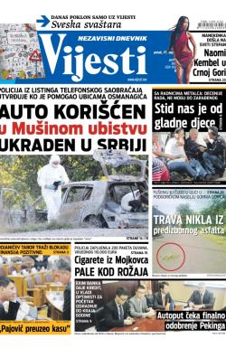 Vijesti - broj 5920, 19. sep 2014.