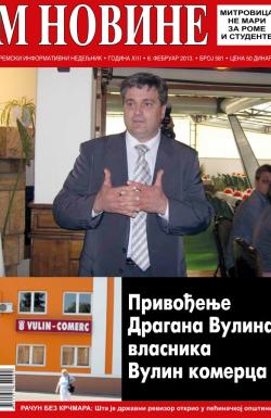 M Novine, Sr. Mitrovica - broj 581, 6. feb 2013.