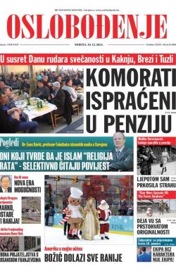 Oslobođenje - broj 24.809, 19. dec 2015.