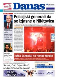 Danas - broj 6367, 6. mar 2015.