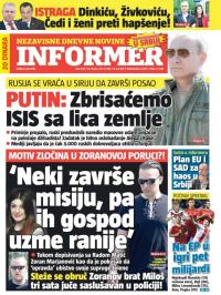 Informer - broj 1249, 8. jun 2016.