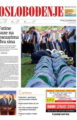 Oslobođenje - broj 26085, 12. jul 2019.