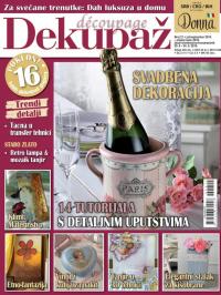 Donna dekupaž - broj 21, 25. jun 2019.