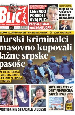 Blic - broj 7454, 13. nov 2017.