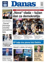 Danas - broj 8431, 29. okt 2020.