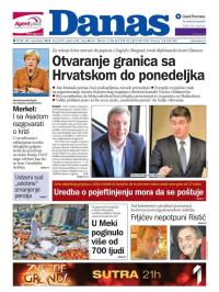 Danas - broj 6570, 25. sep 2015.