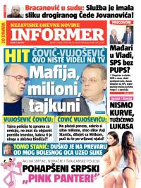 Informer - broj 587, 8. apr 2014.